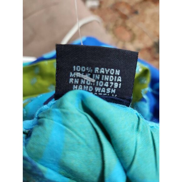 Ananta patchwork Bohemian Patchwork Long Umbrella Dress PAT-3266 H - Picture 7 of 7